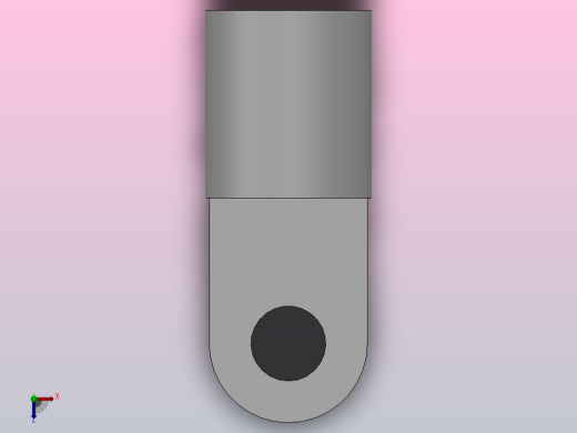 叉连接件[QGA125]气缸附件俯视缩略图