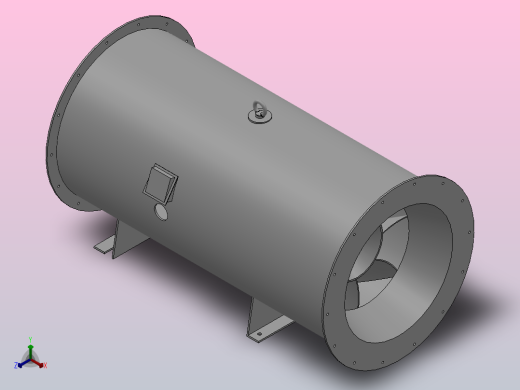 PYHL-14A型 双速混流风机[PYHL-7122╱4715]