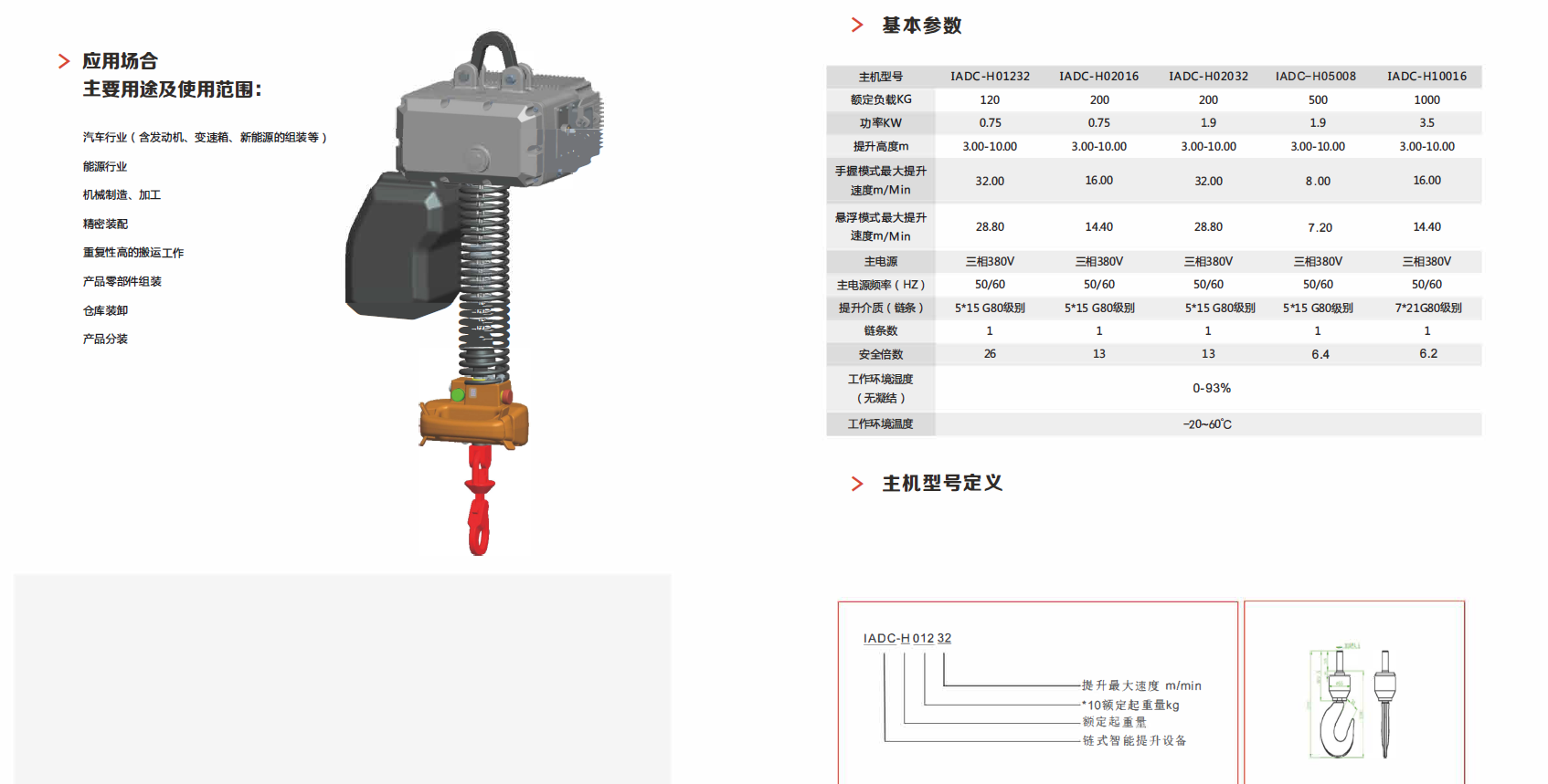 智能环链平衡器带同轴拨控手柄