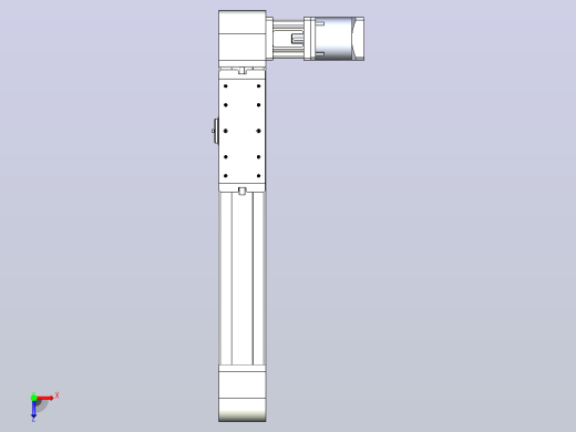 带式直线轴半闭式TPA-ONB-100-232-L350-DL-J90-N3俯视缩略图