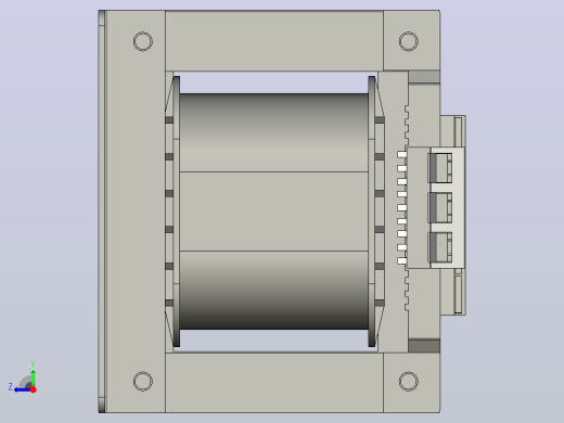 正泰变压器NDK-300-220-24（接线端子孔位数以产品实际为准)右视缩略图