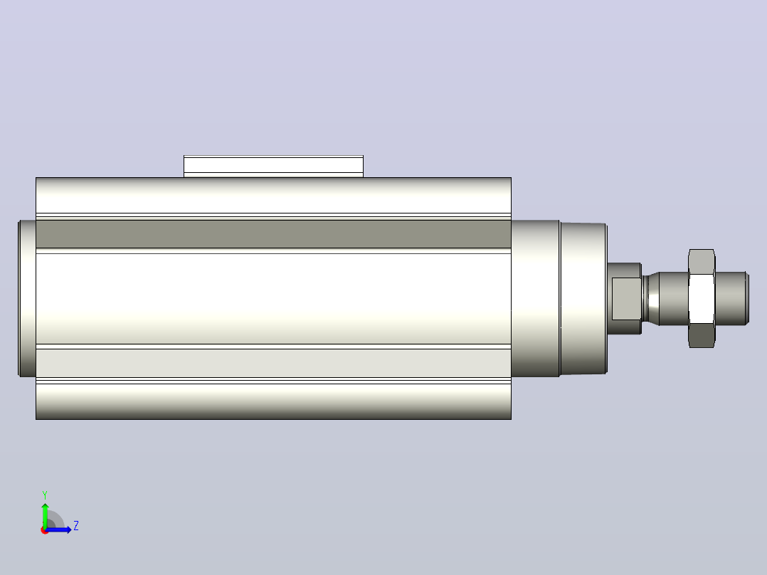 FESTO气缸DSBF-C-40-1-PPSA-N3-R---_0_左视图