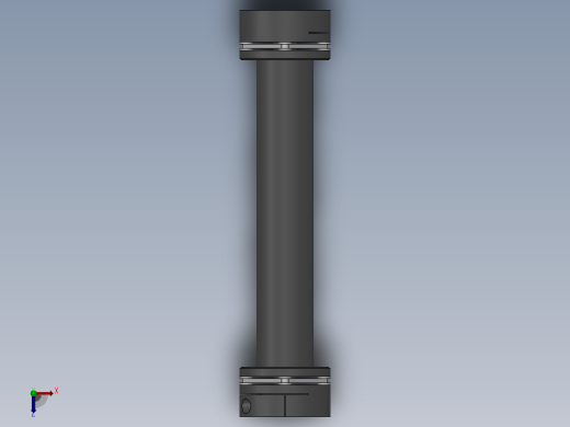 SHDL加长型联轴器[SHDL-56CW-10W×14W-250L]俯视缩略图
