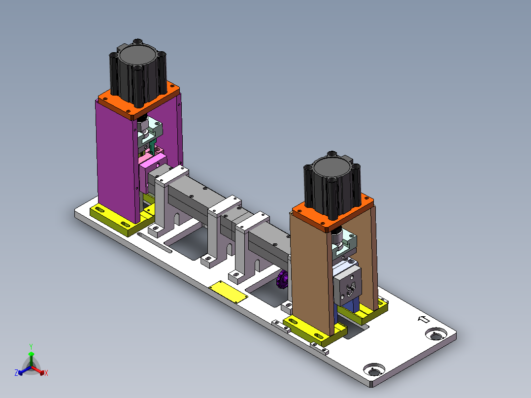 T6 内水切冲切工装sw18可编辑+cad正等轴测图