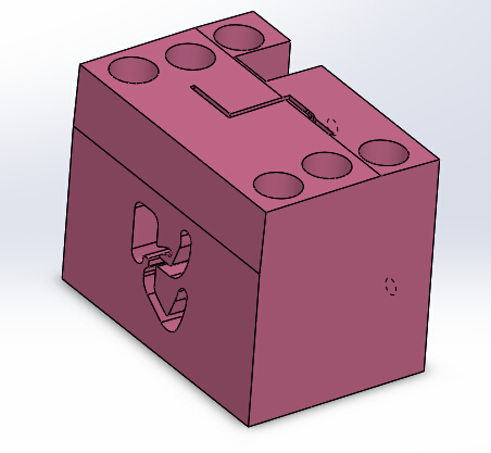 T6 内水切冲切工装sw18可编辑+cad