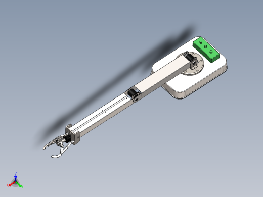 码垛机器人(sw+cad+说明书)