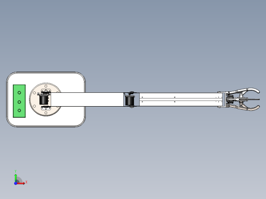 码垛机器人(sw+cad+说明书)前视缩略图