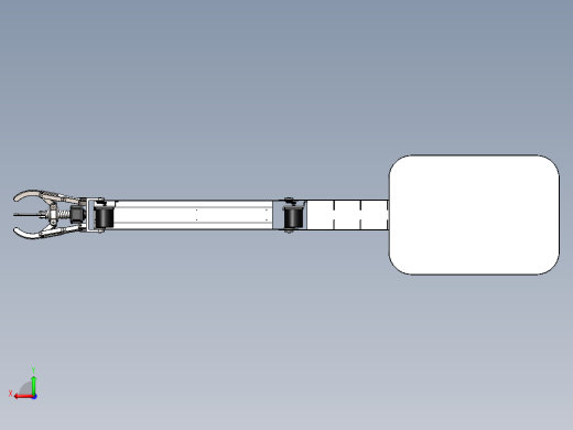 码垛机器人(sw+cad+说明书)后视缩略图