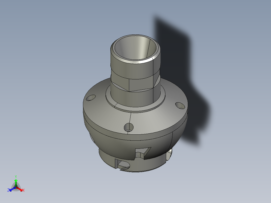 大空间旋转喷头零件的数控加工工艺设计、编程与加工