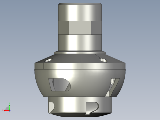 大空间旋转喷头零件的数控加工工艺设计、编程与加工后视缩略图