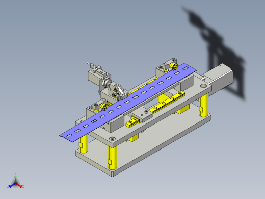 滚轮齿轮运送组件