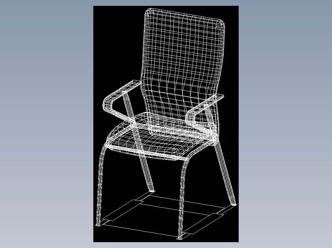 室内家具和灯具等的模型十四-K-C34