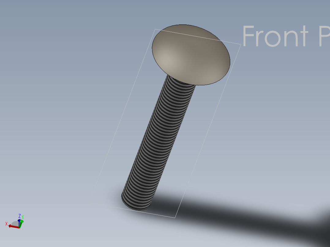 SolidWorks金属做的椅子模型