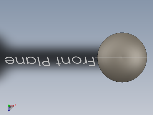 SolidWorks金属做的椅子模型俯视缩略图