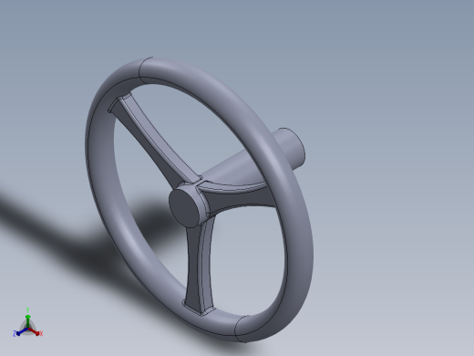 钢铁做的汽车方向盘设计