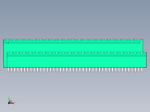 DEGSON 2EDG 系列 5.08mm 可插拔接线端子组-2EDGVTC-5.08-42P-14-00AH前视缩略图