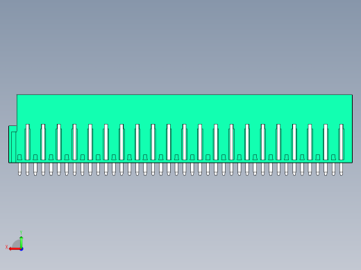 DEGSON 2EDG 系列 5.08mm 可插拔接线端子组-2EDGVTC-5.08-42P-14-00AH后视缩略图