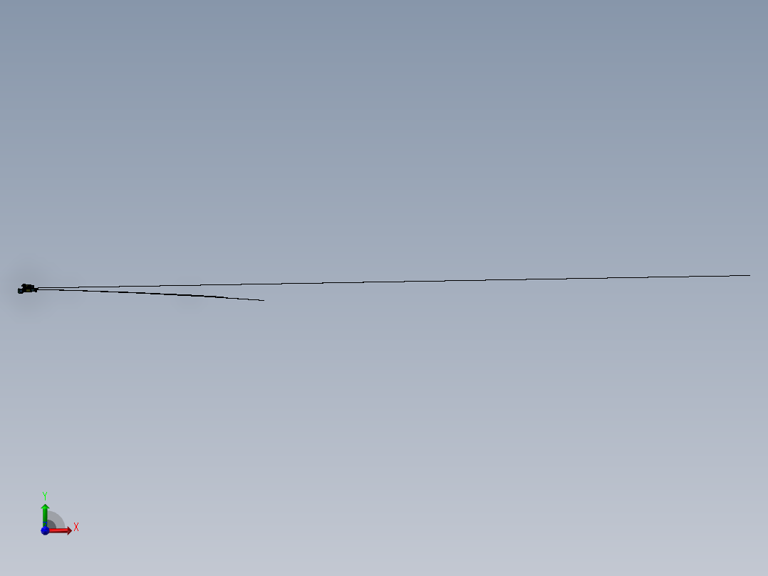 一台检测扣盖子自动机带自动装管前视图