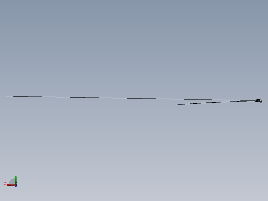 一台检测扣盖子自动机带自动装管后视图