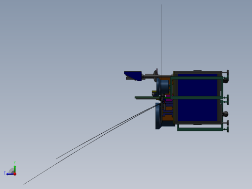 一台检测扣盖子自动机带自动装管右视缩略图