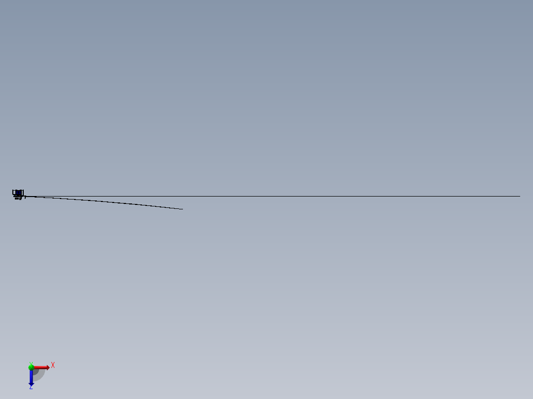 一台检测扣盖子自动机带自动装管俯视图