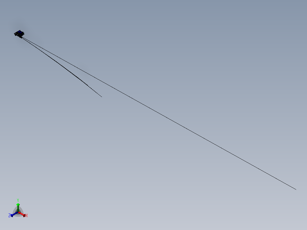 一台检测扣盖子自动机带自动装管正等轴测图