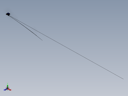 一台检测扣盖子自动机带自动装管正等轴测缩略图