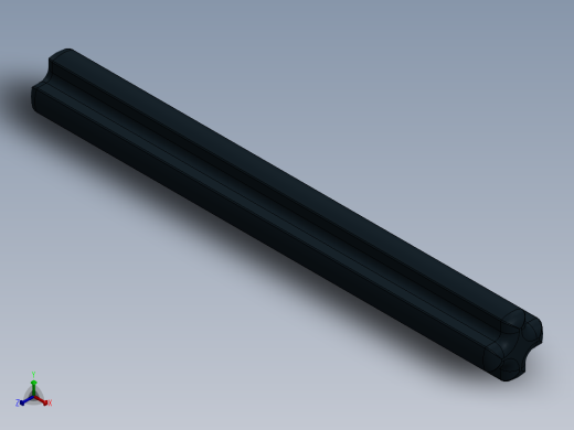 乐高机械组车桥-32073 Black Technic Axle 5.SLDPRT