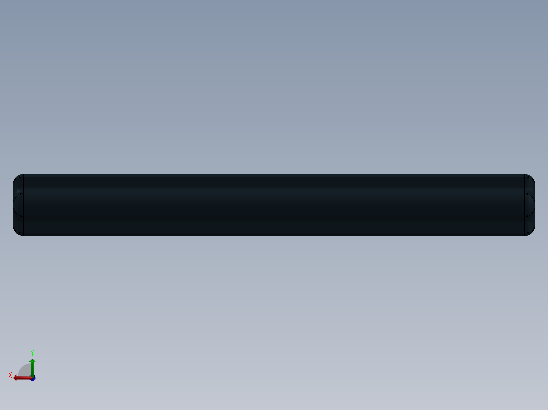 乐高机械组车桥-32073 Black Technic Axle 5.SLDPRT后视图