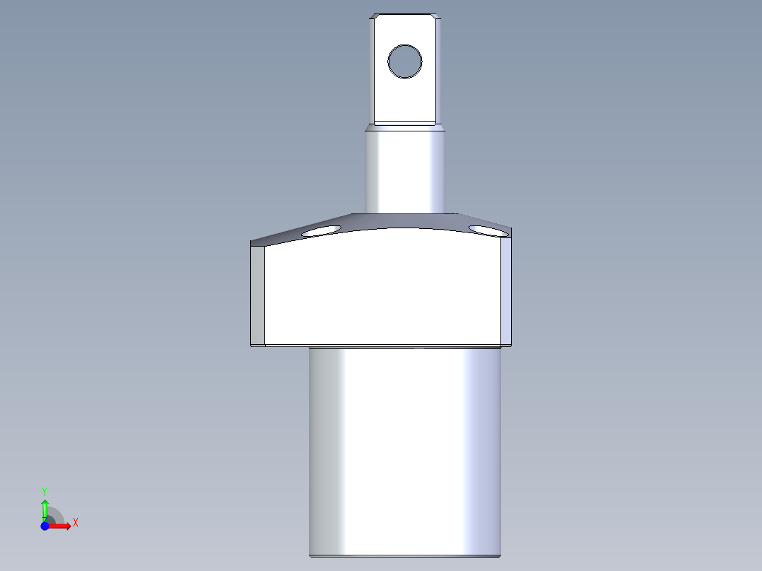 KOSMEKLHA0360-Sx-P_R02多系列多零件图纸模型前视图