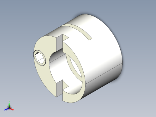 偏心塊2215-3D多系列多零件图纸模型