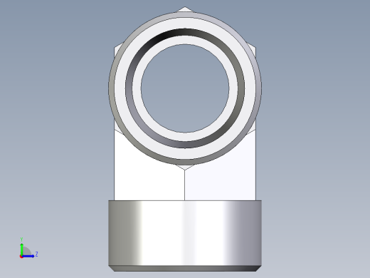 卡套式工业通用硬管接头EO_Union_tee_T18LCFX左视缩略图