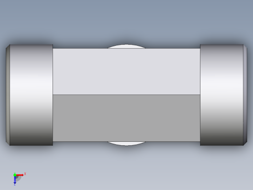 卡套式工业通用硬管接头EO_Union_tee_T18LCFX俯视缩略图