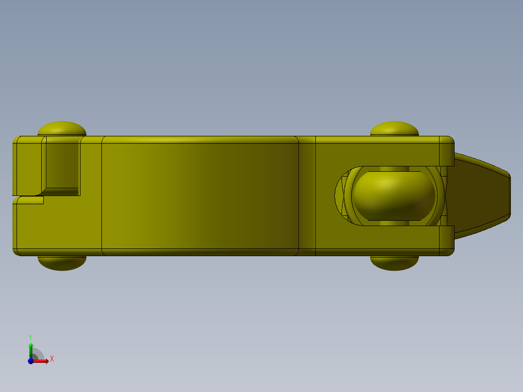 3∕4寸卡箍前视图