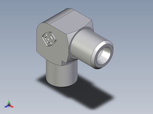 卡套式工业通用硬管接头EO_Union_elbow_W04LLCFX