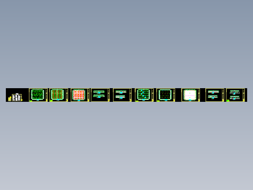 立丰石业三期钢结构工程CAD
