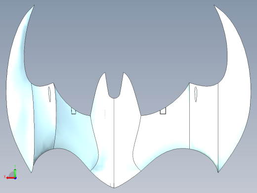 蝙蝠战机后视缩略图