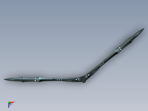 蝙蝠战机俯视缩略图