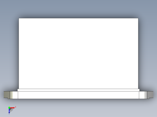 人體工學型把手ERB-3D多系列多零件图纸模型俯视缩略图