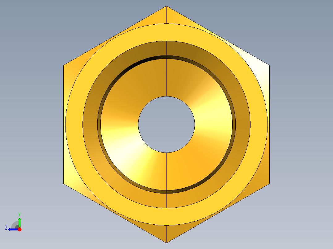 扩口式工业通用硬管接头Female Connector 46F-4-4右视图