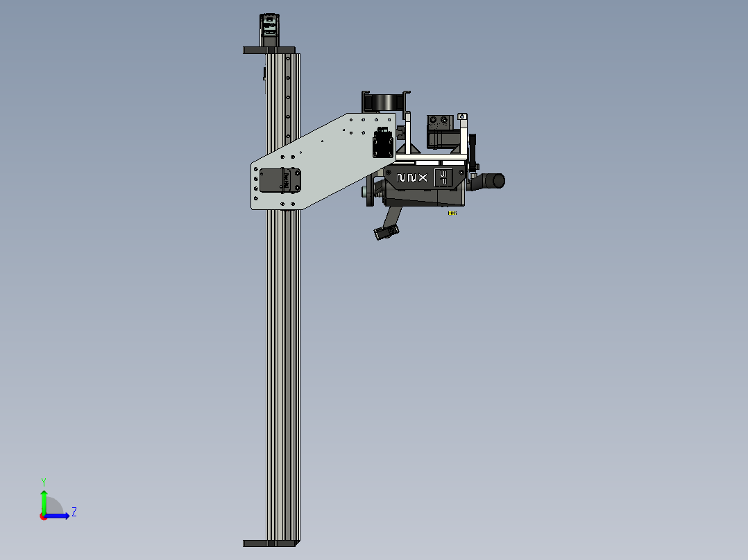 1250x650mm碾磨机左视图