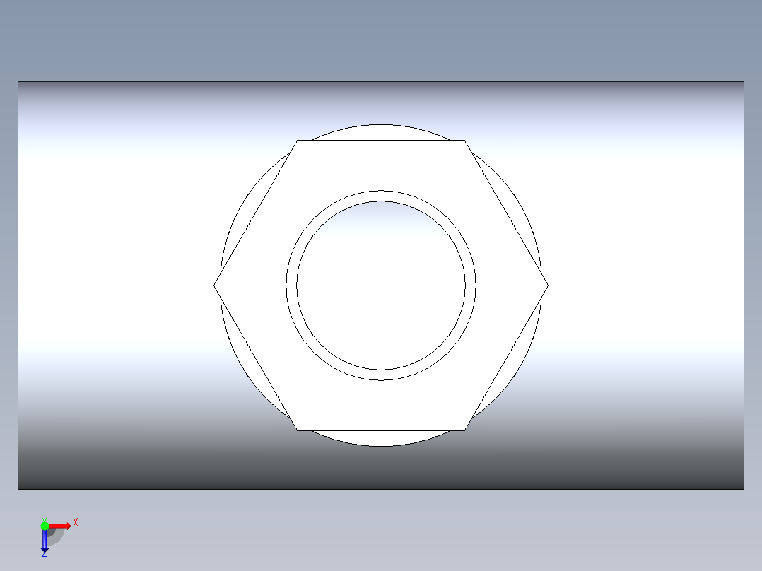 聚氯乙烯配件02A-Sch80_ReducingTee_SxSxS_801-582FB_8in x 4in俯视图