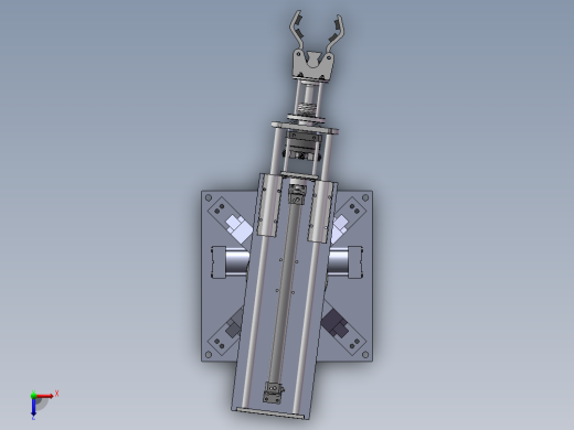 机械手（模拟动画）毕业设计 1俯视缩略图