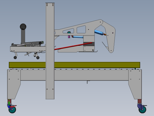 全自动折盖封箱机syd前视缩略图