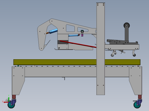 全自动折盖封箱机syd后视缩略图
