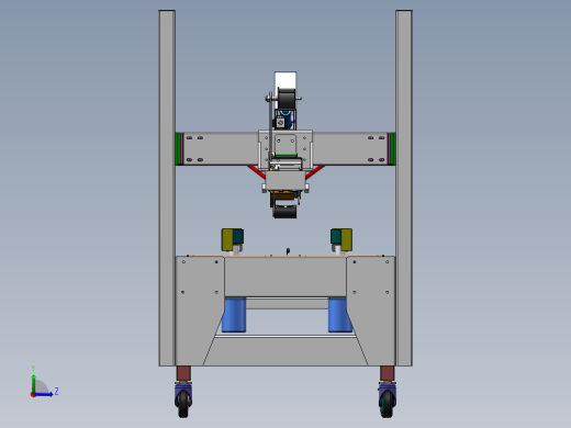 全自动折盖封箱机syd左视缩略图