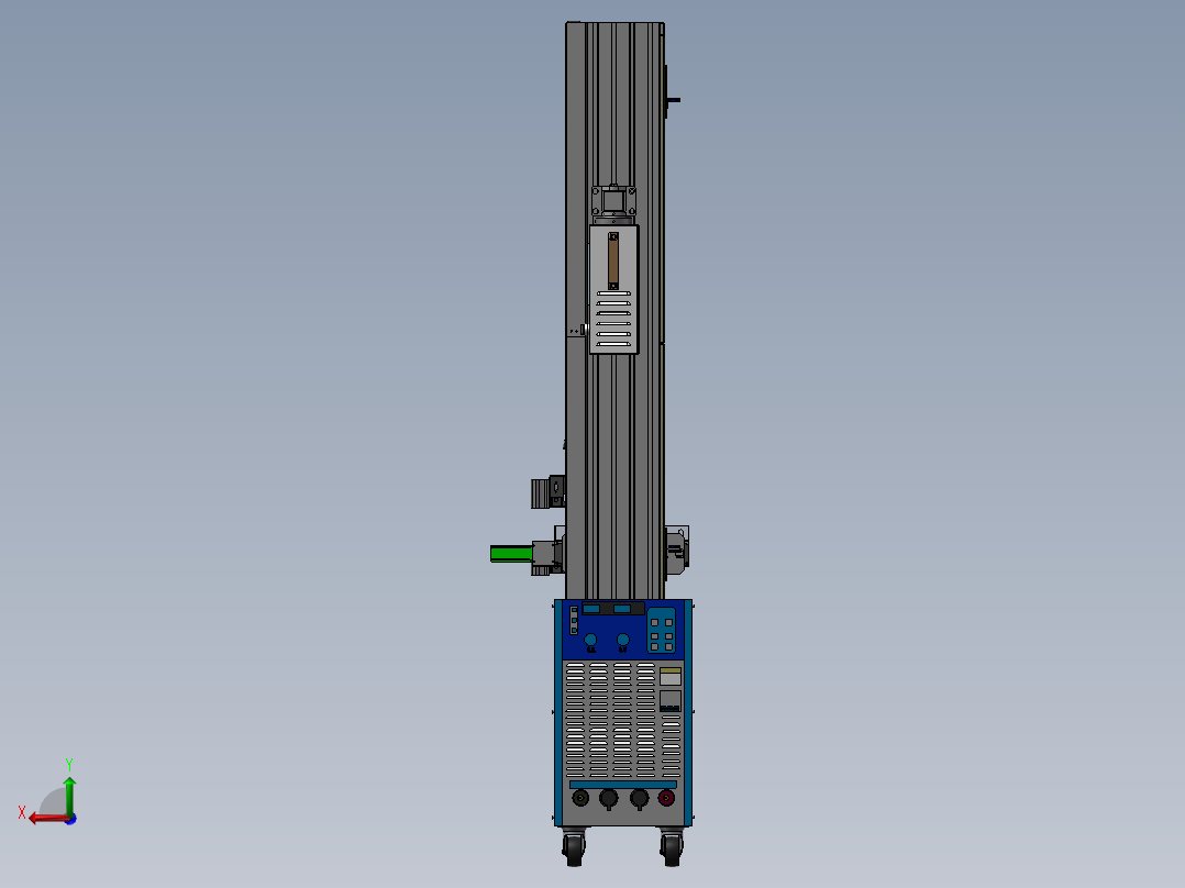 移动式打码机sw18后视图