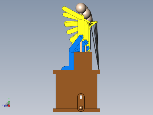 机械小人玩具右视缩略图