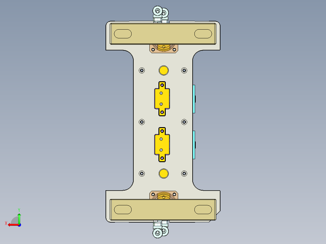 旭创0692-小件CNC工装夹具三维模型CNC1-201231后视图