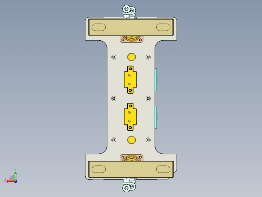 旭创0692-小件CNC工装夹具三维模型CNC1-201231后视缩略图
